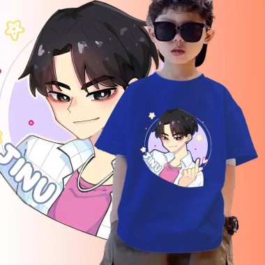Thương ngắn tay JINU SAJA - Soda thời trang 8 màu, nhẹ nhẹ, giá ưu đãi 143.332 VND