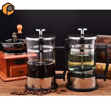 Thủy tinh không gỉ French Press 350ml - Cafetiere trà và cà phê 1-2 cốc, giá chỉ 228.800 VND