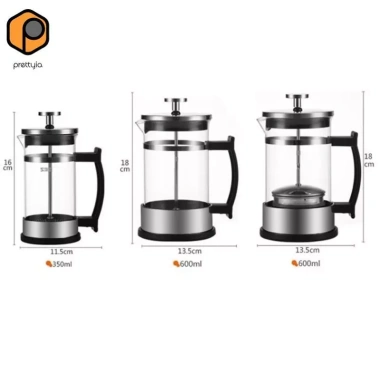 Thủy tinh không gỉ French Press 350ml - Cafetiere trà và cà phê 1-2 cốc, giá chỉ 228.800 VND 9 Thủy tinh không gỉ French Press 350ml - Cafetiere trà và cà phê 1-2 cốc, giá chỉ 228.800 VND 9