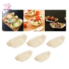 Thuyền & khay phục vụ bằng gỗ Perfe - Dùng một lần, phù hợp nhà hàng, chăm sóc, xe tải thực phẩm, giá ưu đãi 91.300₫ 6