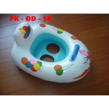 Thuyền Phao Bơi Cho Bé Nhựa PVC Dày Dặn - Siêu Rẻ Giá 36.100 VND