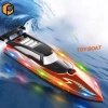 Thuyền RC 30 phút, toàn thân chống nước, đồ chơi mùa hè cho trẻ 6‑12 & người lớn, hồ bơi 2
