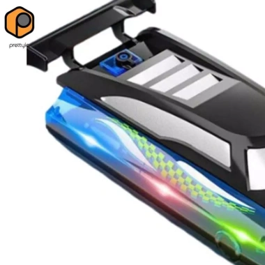 Thuyền RC 30 phút, toàn thân chống nước, đồ chơi mùa hè cho trẻ 6‑12 & người lớn, hồ bơi 6