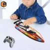 Thuyền RC 30 phút, toàn thân chống nước, đồ chơi mùa hè cho trẻ 6‑12 & người lớn, hồ bơi 8