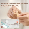 Ti giả Thyseed Air cao cấp siêu mềm siêu nhẹ cho bé sơ sinh - Silicon nguyên khối ti ngậm, giảm còn 249.000 VND 7