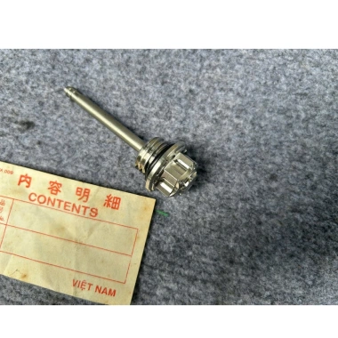 Ti Thăm Nhớt CNC Honda Cub 81 88 78 86 82 - Nhôm Phay CNC Cao Cấp, Sắc Nét, Giá 90k
