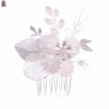 Tiara cô dâu handmade hợp kim giả ngọc trai họa tiết hoa trắng, chỉ 56.160₫ 7