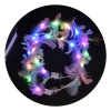 Tiara LED Băng Đô Lông Vũ Vương Miện - Đèn Halo Sáng Lung Linh, Phù Hợp Sinh Nhật, Giá ưu đãi 46,114 7