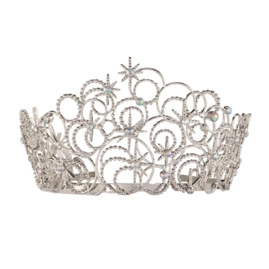 Tiara Sinh Nhật Băng Đô Quấn Tóc cho Bé Gái – Mũ Vương Miện Đạo Cụ Tiệc