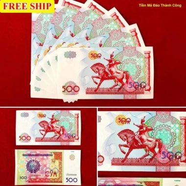 Tiền Mã Đáo Thành Công Uzbekistan - Kích Hoạt Tài Lộc, Màu Đỏ Phát Đạt - Giá 24.009 VND