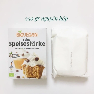 Tinh bột bắp hữu cơ BioVegan 250gr EU Organic Xanh Sam Natural - Giá 153.400₫ 7 Tinh bột bắp hữu cơ BioVegan 250gr EU Organic Xanh Sam Natural - Giá 153.400₫ 7