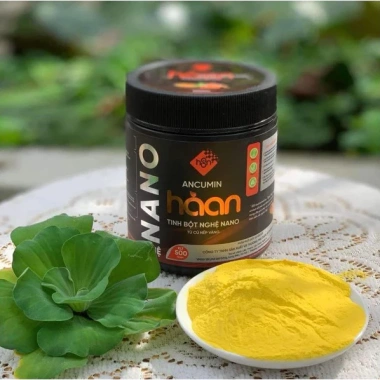 Tinh bột nghệ nano Hà An 500g + 100ml mật ong - curcumin, tăng sức khỏe, làm đẹp da - 262.756 VND