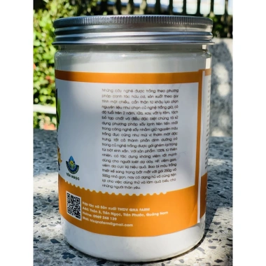 Tinh Bột Nghệ Trắng QNA FARM 385gr - Cucurmin cao, kháng khuẩn, giảm viêm, 103k