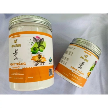 Tinh Bột Nghệ Trắng Sấy Lạnh QNA FARM 250g - Curcumin cao, kháng khuẩn, rừng Tiên Phước Quảng Nam, 180.000đ 6