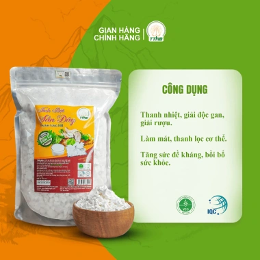 Tinh bột sắn dây hữu cơ THANH TÙNG 100% Giải độc gan, giảm rượu, làm mát cơ thể, giá ưu đãi 132.000₫ 2 Tinh bột sắn dây hữu cơ THANH TÙNG 100% Giải độc gan, giảm rượu, làm mát cơ thể, giá ưu đãi 132.000₫ 2