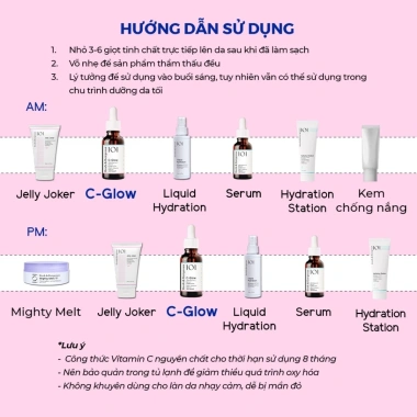 Tinh Chất C-Glow 15% Vitamin C 30ml - Làm sáng da, chống oxy hoá, căng bóng, 449.000₫ 5 Tinh Chất C-Glow 15% Vitamin C 30ml - Làm sáng da, chống oxy hoá, căng bóng, 449.000₫ 5