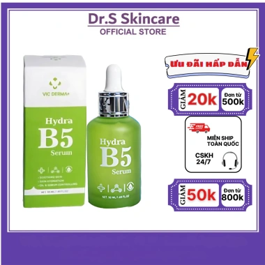 Tinh Chất Cấp Ẩm B5 Vic Derma 50ml - Nhập Khẩu Chính Hãng, Giá Ưu Đãi 379.199 VND