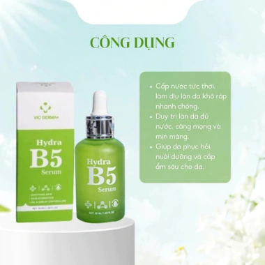 Tinh Chất Cấp Ẩm B5 Vic Derma 50ml - Nhập Khẩu Chính Hãng, Giá Ưu Đãi 379.199 VND
