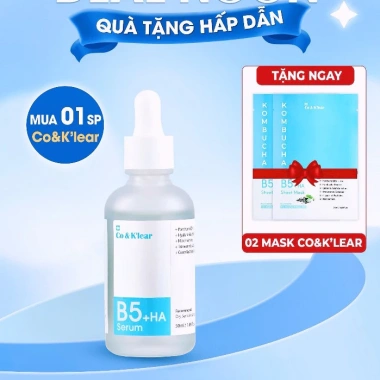 Tinh Chất Cấp Ẩm Co&K'lear Serum B5+HA 50ml - Dưỡng ẩm sâu, làm mờ nếp nhăn, giảm thâm, giá ưu đãi 261k VND 3
