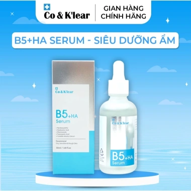 Tinh Chất Cấp Ẩm Co&K'lear Serum B5+HA 50ml - Dưỡng ẩm sâu, làm mờ nếp nhăn, giảm thâm, giá ưu đãi 261k VND 5