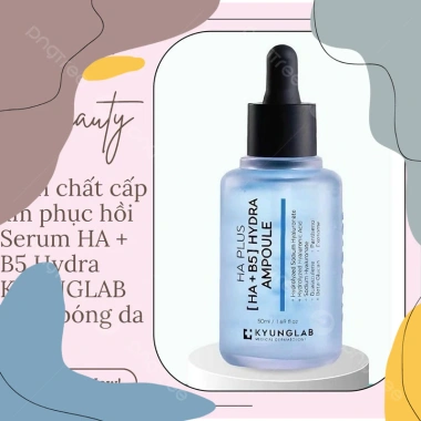 Tinh chất cấp ẩm HA+B5 Hydra KYUNGLAB 50ml - Da căng bóng, phục hồi, giá 244.500
