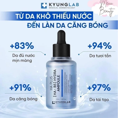 Tinh chất cấp ẩm HA+B5 Hydra KYUNGLAB 50ml - Da căng bóng, phục hồi, giá 244.500