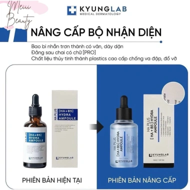 Tinh chất cấp ẩm HA+B5 Hydra KYUNGLAB 50ml - Da căng bóng, phục hồi, giá 244.500