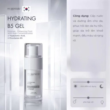 Tinh chất cấp ẩm M:skinlab Hydrating B5 Gel - Dưỡng ẩm sâu, phục hồi da, giá ưu đãi 630.000 VND