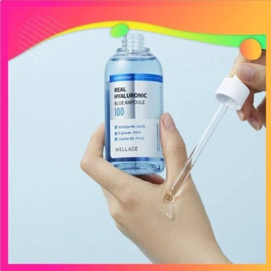 Tinh chất cấp nước HA Wellage 75ml - Phục hồi da, dưỡng ẩm sâu, giảm nếp nhăn, giảm giá 23% chỉ 196.000₫