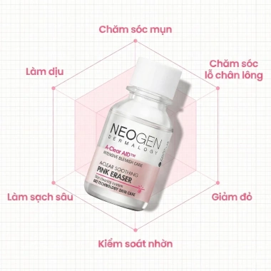 Tinh chất chấm mụn Neogen Dermalogy A Clear Aid Pink Eraser 15ml Giá 329.000₫ 5