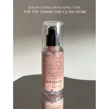 Tinh chất chống nắng tone-up bọc viên Vely Vely vitamin serum - nâng tone, bảo vệ da, 335.000 VND