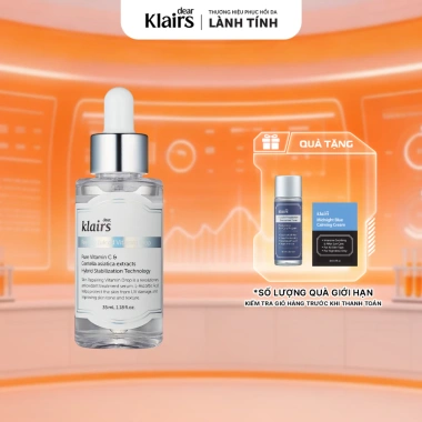 Tinh chất Dear Klairs Vitamin Drop Serum 35ml - Sáng da, mờ thâm, chỉ 351.000₫