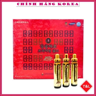 Tinh chất đông trùng hạ thảo Apgold 20 ống đỏ Đề kháng, giảm mệt mỏi, giá 775.000₫