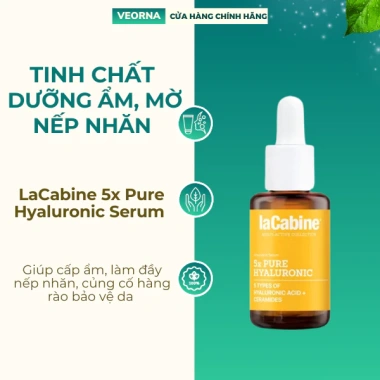 Tinh Chất Dưỡng Ẩm LaCabine 5x Pure Hyaluronic Serum - Giảm Nếp Nhăn, Dưỡng ẩm sâu, Giá chỉ 882.000 VND 9
