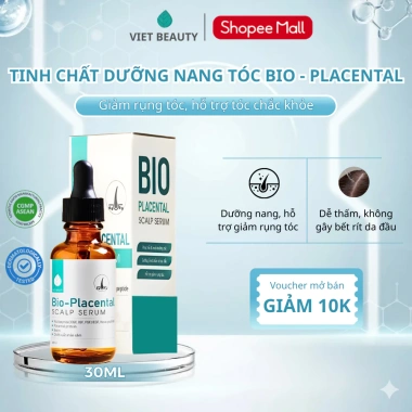 Tinh chất dưỡng nang tóc Bio-Placental Scalp Serum VIETBEAUTY - Tăng mật độ, giảm rụng tóc, giá chỉ 135.000₫ Tinh chất dưỡng nang tóc Bio-Placental Scalp Serum VIETBEAUTY - Tăng mật độ, giảm rụng tóc, giá chỉ 135.000₫
