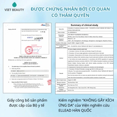 Tinh chất dưỡng nang tóc Bio-Placental Scalp Serum VIETBEAUTY - Tăng mật độ, giảm rụng tóc, giá chỉ 135.000₫ 3 Tinh chất dưỡng nang tóc Bio-Placental Scalp Serum VIETBEAUTY - Tăng mật độ, giảm rụng tóc, giá chỉ 135.000₫ 3