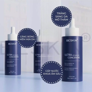 Tinh chất dưỡng trắng da Ultra Ampoule Concentré 2ml sample & 50ml Giá ưu đãi 108.000đ 6