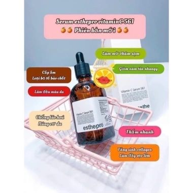 Tinh Chất Esthepro Vitamin C Serum 561 100ml mẫu mới - Dưỡng sáng da, chỉ 199.000₫ 3