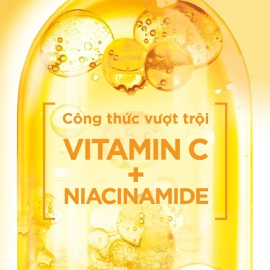 Tinh chất Garnier 4% Niacinamide – Chống mụn, sáng da, Boost Vitamin C, Hyaluron Serum 30ml 6