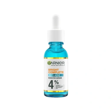 Tinh chất Garnier 4% Niacinamide – Chống mụn, sáng da, Boost Vitamin C, Hyaluron Serum 30ml 10