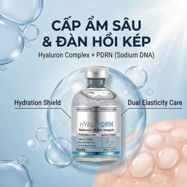 Tinh chất HA Tế bào gốc PDRN 55ml Grasen Hàn Quốc Căng bóng, phục hồi và trẻ hóa da, giảm 22% 3