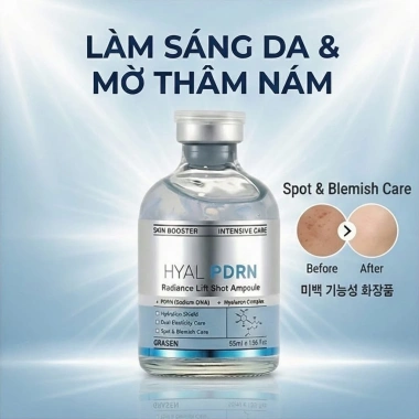 Tinh chất HA Tế bào gốc PDRN 55ml Grasen Hàn Quốc Căng bóng, phục hồi và trẻ hóa da, giảm 22% 4