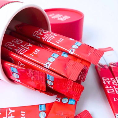 Tinh Chất Hồng Sâm Collagen Lựu 15ml x30 gói DHC Korea Ginseng - Giá chỉ 400.000 VND