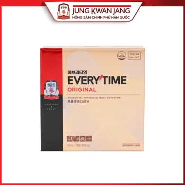 Tinh Chất Hồng Sâm JungKwanJang EveryTime 30x10ml - Sức đề kháng, giá 2.2 triệu 2 Tinh Chất Hồng Sâm JungKwanJang EveryTime 30x10ml - Sức đề kháng, giá 2.2 triệu 2