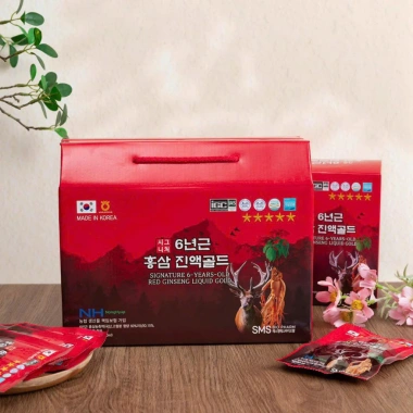 Tinh chất Hồng Sâm Nhung Hươu 6 năm cô đặc Hàn Quốc 70ml - 20 gói, giảm còn 255k