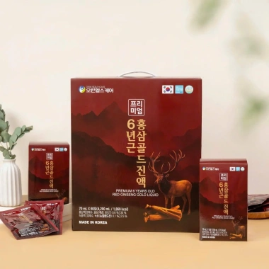Tinh chất Hồng Sâm Nhung Hươu 6 năm cô đặc Hàn Quốc 70ml - 20 gói, giảm còn 255k 6 Tinh chất Hồng Sâm Nhung Hươu 6 năm cô đặc Hàn Quốc 70ml - 20 gói, giảm còn 255k 6