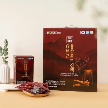 Tinh chất hồng sâm Nhung Hươu Linh Chi 365 - Hỗ trợ sức khỏe, xuất xứ Hàn Quốc, 60g x 70ml, giảm còn 560k