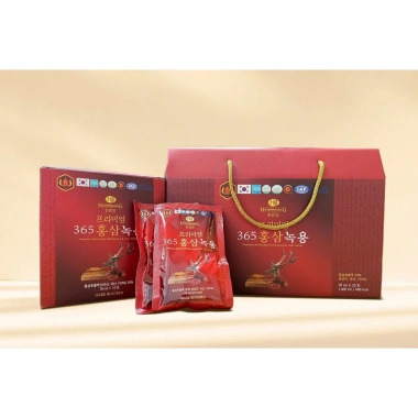 Tinh chất hồng sâm Nhung Hươu Linh Chi 365 - Hỗ trợ sức khỏe, xuất xứ Hàn Quốc, 60g x 70ml, giảm còn 560k 8 Tinh chất hồng sâm Nhung Hươu Linh Chi 365 - Hỗ trợ sức khỏe, xuất xứ Hàn Quốc, 60g x 70ml, giảm còn 560k 8