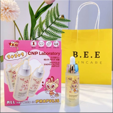 Tinh chất keo ong CNP - Dưỡng ẩm, phục hồi da, Propolis Energy Ampule 230k
