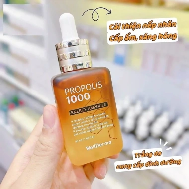 Tinh chất keo ong WellDerma Propolis 1.000 - Dưỡng da chống oxy hoá phục hồi - 294.000